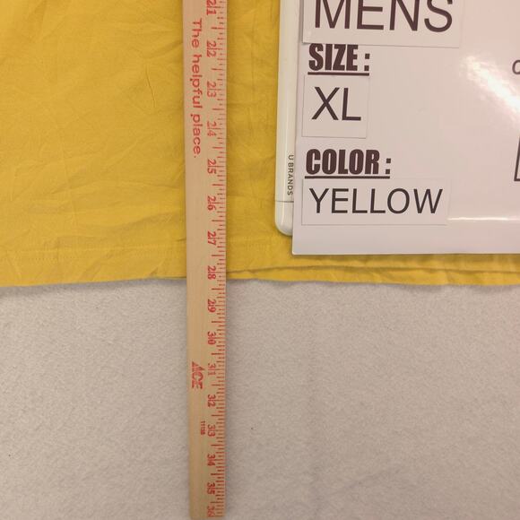 Coca Cola Long Sleeve Crew Neck Casual Graphic T-Shirt Mens Size XL Yellow - Picture 6 of 9